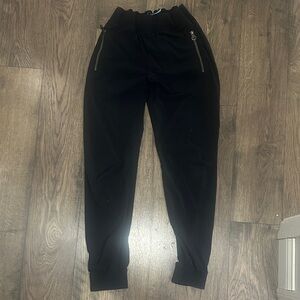 Girls Black Ivivva Jogger Pants